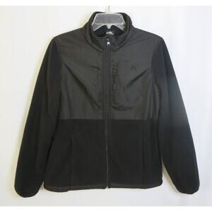 SNOZU Platinum Collection Jacket Size L Women Zipper Black Moto Punk Streetwear